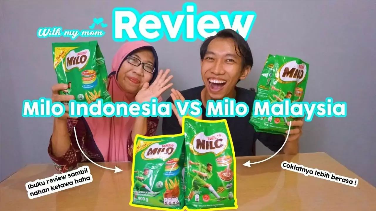 Perbedaan Milo Malaysia dan Indonesia
